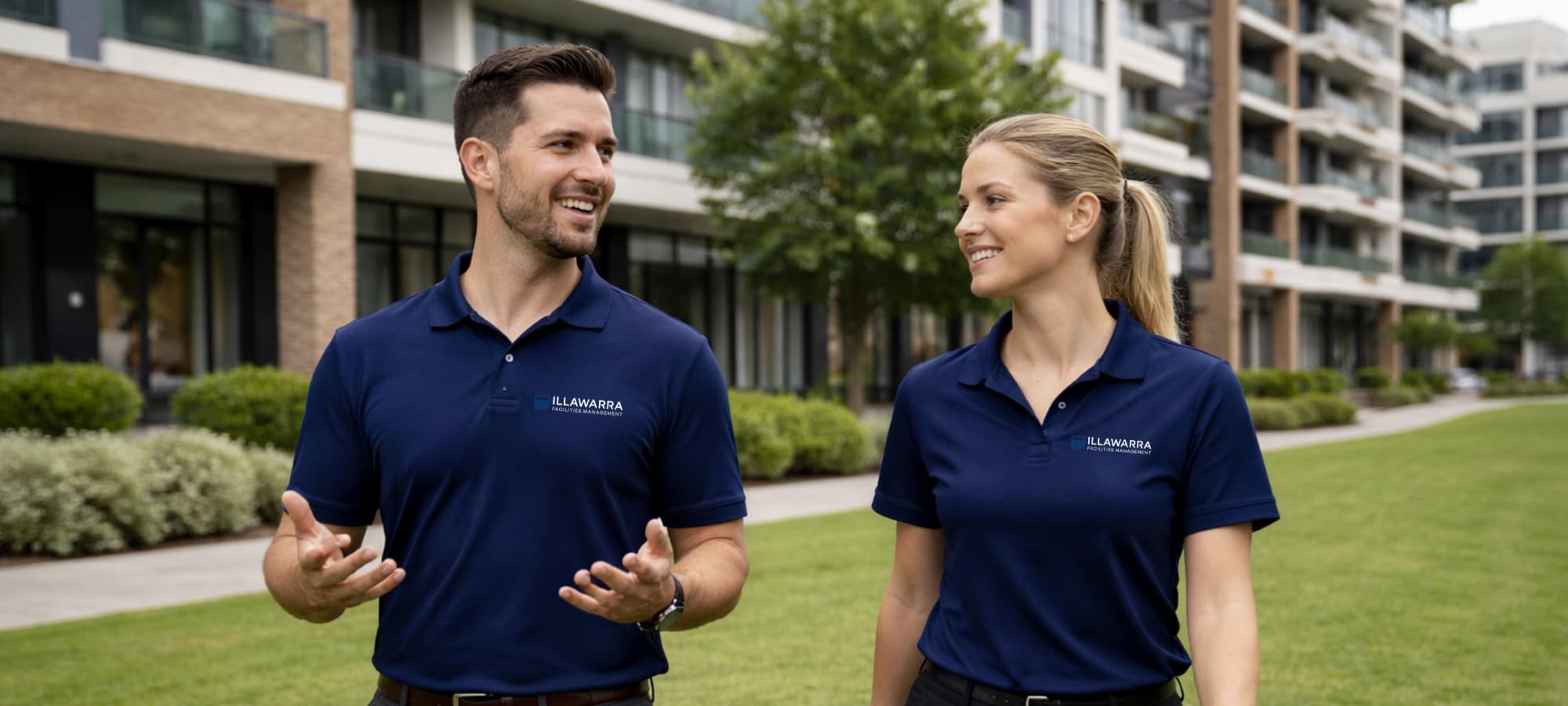 IFM Sydney team on site at a residential apartment complex